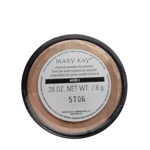 Mary Kay Mineral Powder Foundation BEIGE 2 New without Box .28oz/8g